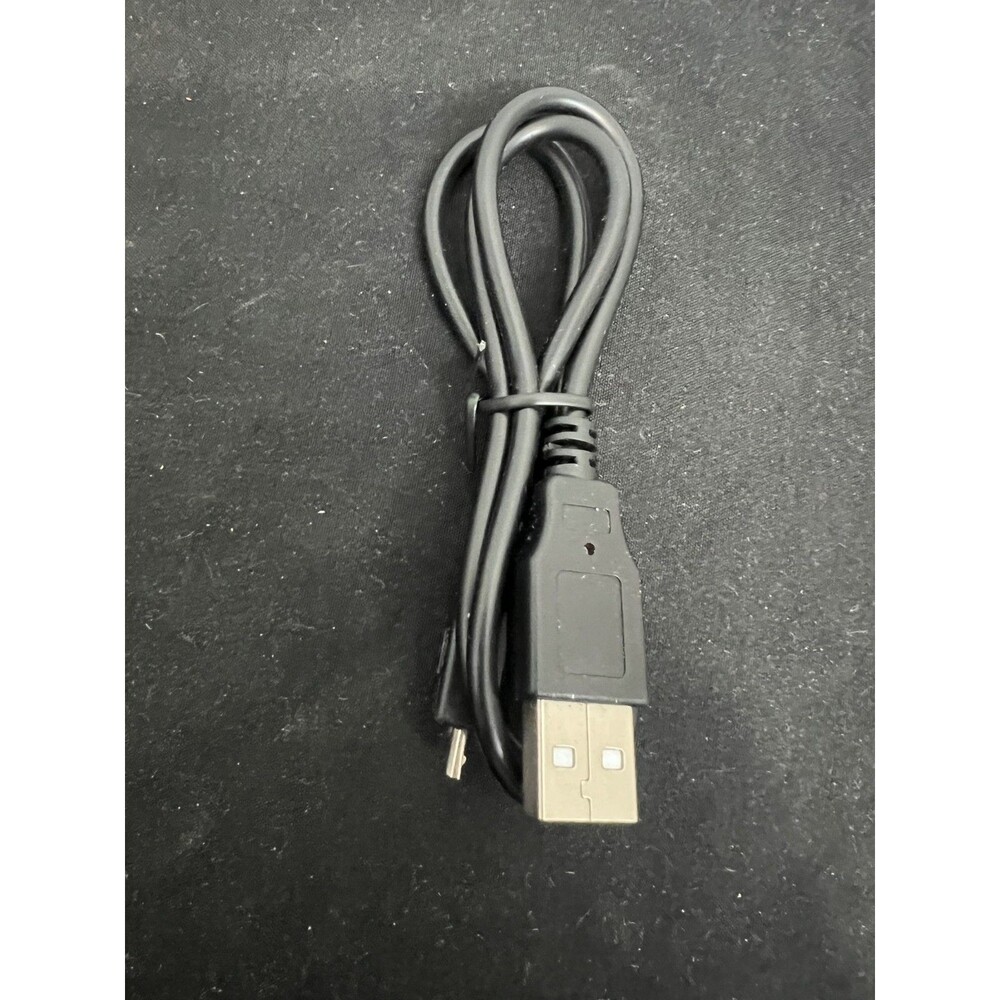 Micro‑USB to USB‑A Charging Cable – Black – Never Used